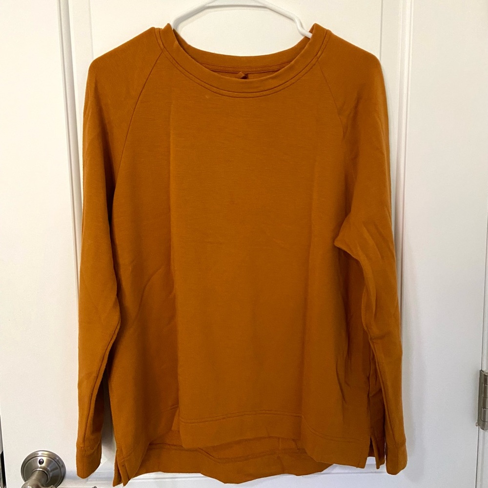 Soft LOFT orange sweater